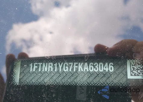 2015 Ford Transit-250 z USA, uszkodzony, nr VIN 1FTNR1YG7FKA63046